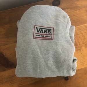Gray Vans Sweater size large youth
